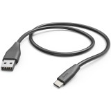 Cablu incarcare Hama, USB A-C, 1.5, Negru