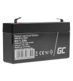 Baterie Green Cell AGM52 6V 1.2Ah VRLA AGM