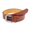 Curea Barbati Piele Naturala Maro Casual Eleganta 4cm ClK LEATHER Catarama Cromata Ajustabila Costum