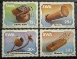 SWA (Namibia) 1985 - instrumente muzicale Traditionale, serie neuzata