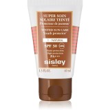 Sisley Super Soin Solaire Teint&eacute; crema de fata cu efect de protectie SPF 30 culoare 1 Natural 40 ml