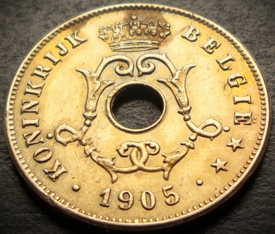 Moneda istorica 10 CENTIMES - BELGIA, anul 1905 * cod 3532 = BELGIE foto