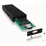External enclosure for M.2 NVMe SSD, USB 3.1 Type-C, Black