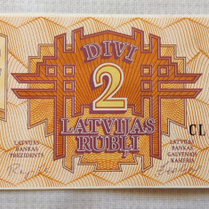 Latvia / Letonia - 2 Rubli / ruble (1992)