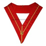 Colan pentru Principali - Royal Arch - Ro?u Moir?