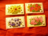 Serie RFG 1976 FLORA , 4 valori