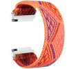 Curea textila elastica, compatibila Garmin Forerunner 55, telescoape Quick Release, Oriental Model