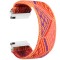 Curea textila elastica, compatibila Garmin Forerunner 55, telescoape Quick Release, Oriental Model