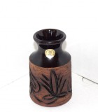 Vaza ceramica smaltuita hand made - Arabesque 5 - Laholm Keramik, Suedia