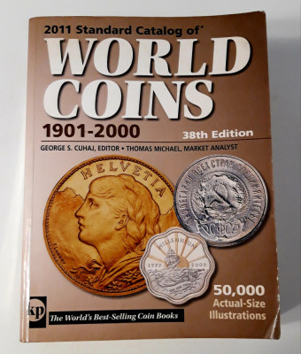 Numismatica Word Coins 1901-2000 Catalog monede foto