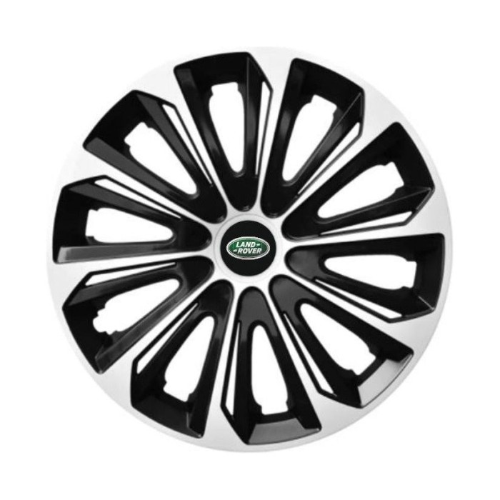 Set 4 capace roti Extra strong silver R14 Compatibil Cu Land Rover
