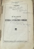 X. CRT Interbelica -Sintezer de Literatura Romana