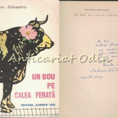 Un Bou Pe Calea Ferata - Valentin Silvestru - Cu Dedicatie Si Autograf