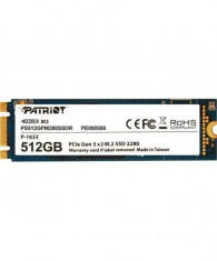 Ssd patriot scorch 512gb m.2 2280 pcie gen 3 x foto