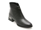 Botine FLAVIA PASSINI negre, DX712A, din piele naturala
