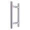 Maner inox pentru usa sticla EA13, diametru 30 mm, lungime 60 mm, finisaj satinat