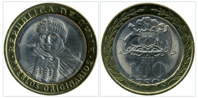 Chile 2005 - 100 pesos UNC foto