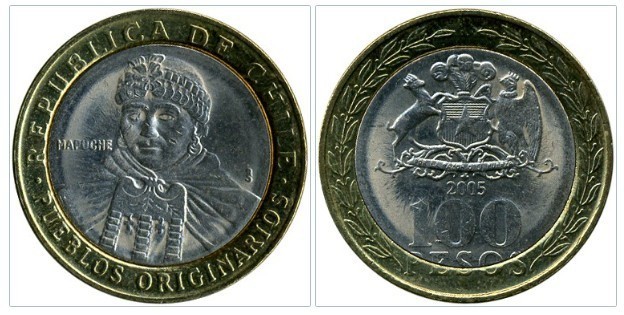 Chile 2005 - 100 pesos UNC