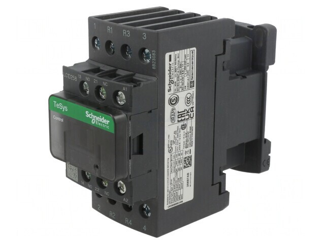 Contactor 4 Polari NC x2 NO x2 Contacte Auxiliare LC1D258E7