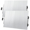 Set 2x Parasolar Auto Retractabil Jaluzele cu Ventuze, Parbriz/Luneta, 150x65cm, Protectie UV, Universal