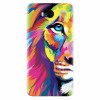 Husa silicon pentru Huawei Y6 2017, Colorfull Lion 002