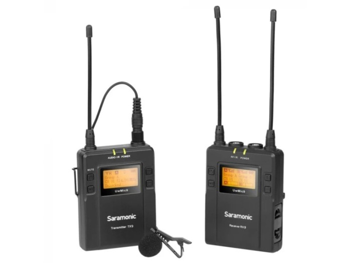 Set microfon wireless Saramonic UwMic9 Kit1Lavaliera Omni, 5114-596MHz, up to 8