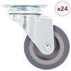 Roti pivotante, 24 buc., 50 mm