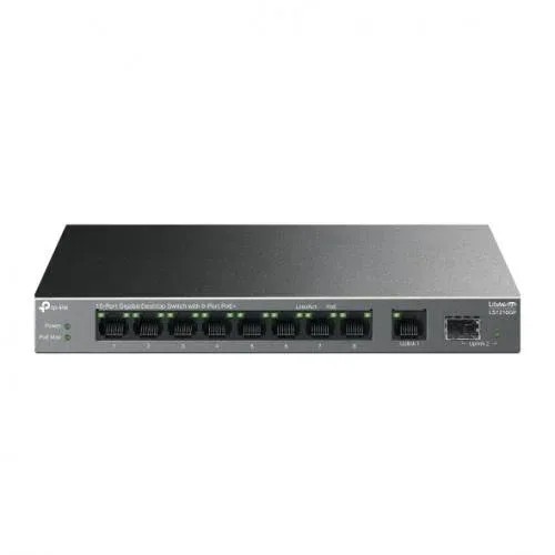 &quot;10-Port Gigabit Desktop Switch with 8-Port PoE+ PORT: 8&times; Gigabit