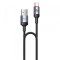 Cablu Date si Incarcare USB-A - USB-C Yesido CA130C, 18W, 2m, Negru