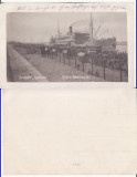 Constanta - Portul-Vapoare, trupe germane-militara WWI, WK1-RR, Necirculata, Printata