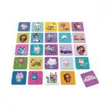 Joc de memorie Gabby&rsquo;s Dollhouse cu 48 de carti, 4 ani+