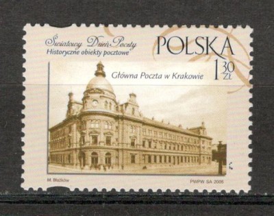 Polonia.2005 Ziua mondiala a Postei MP.462 foto