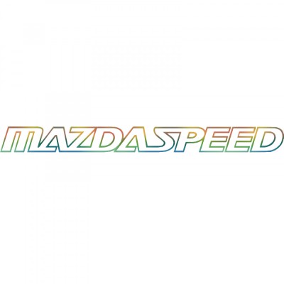 Sticker Mazda Speed , Autocolant Sport pentru Pasionatii de Viteza foto
