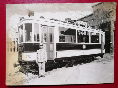 Lot 5 Transport Bucuresti 23x17 cm tramvaie STB foto