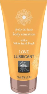 Lubrifiant Comestibil - Ceai Alb + Piersica, 75 ml foto