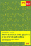 Matematică și explorarea mediului. Caiet de elemente grafice și exerciții aplicative pentru clasa pregătitoare - Paperback brosat - Cleopatra Mihăiles