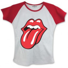 Tricou Dama The Rolling Stones: Classic Tongue foto