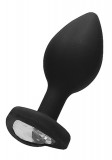 Plug anal neted negru 7,5 cm