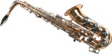 Saxofon Alto Karl Glaser Auriu, Clape Argintii - Instrument Muzical Profesionist