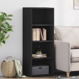 VidaXL Dulap &icirc;nalt, negru, 45x41x124 cm, lemn prelucrat