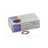 Elastice pentru bani, 500g/cutie, D100 x 5mm, ALCO