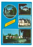 CPIB 23691 CARTE POSTALA - PUCIOASA, MOZAIC, CIRCULATA, 1972, STAMPILE, TIMBRU, Fotografie