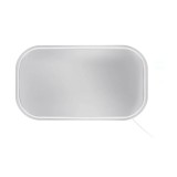 Oglinda LED neon, 50 x 30 cm, Alba