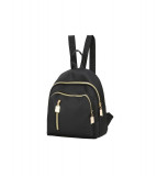 Mini rucsac dama negru 27 x 14 x 25 cm