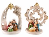 Cumpara ieftin Set 2 figurine Nasterea Domnului polirasina multicolora 8x4x9.5 cm