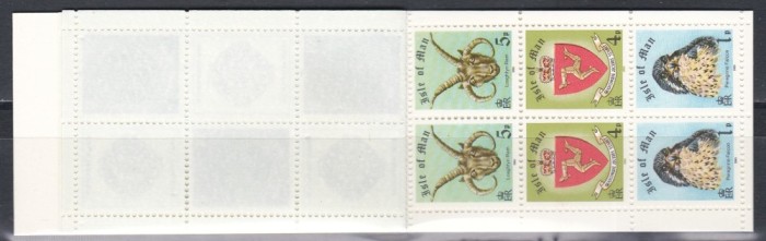 Isle of Man 1986 - Carnet cu 12 Timbre, Multiple serii, 2 POZE, MNH