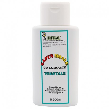 Sapun Moale Vegetal Hofigal 200ml