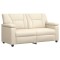 Set de canapea 2 pcs Crem Piele artificiala - 4