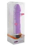 Cumpara ieftin Vibrator Realistic Silicone Classic, Lila, 20 cm, Seven Creations