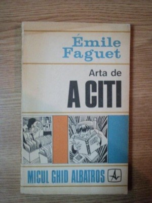 ARTA DE A CITI de EMILE FAGUET , 1973 foto